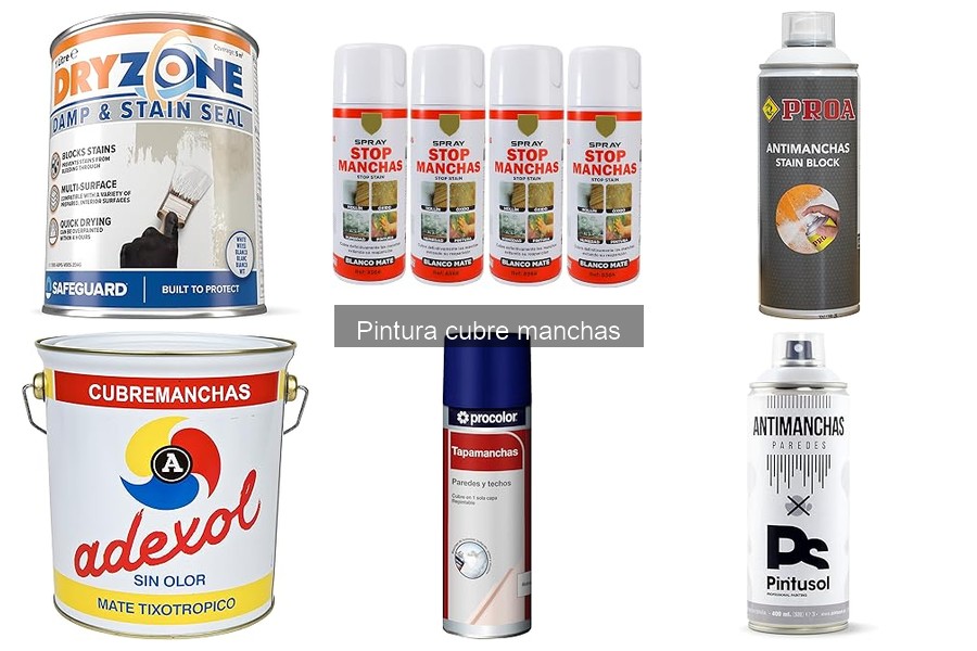 Cómo elegir la pintura cubre manchas adecuada para tu hogar