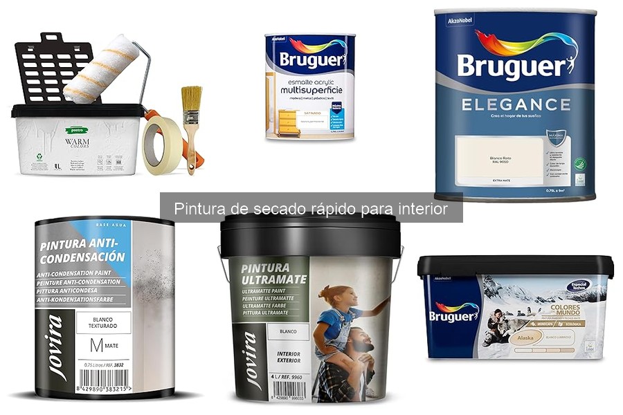Cómo elegir la pintura de secado rápido para interiores