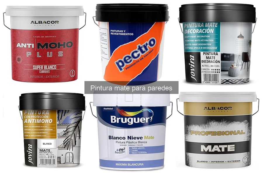 Cómo elegir la pintura mate ideal para tus paredes