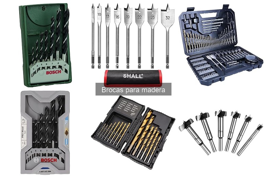Cómo elegir las mejores brocas para madera: guía de compra