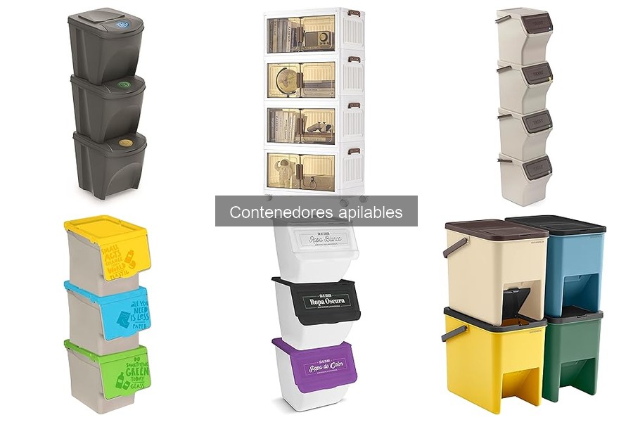 Cómo elegir los mejores contenedores apilables para tu hogar