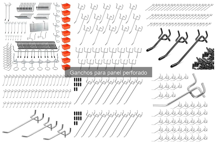 Cómo instalar ganchos en panel perforado: guía práctica