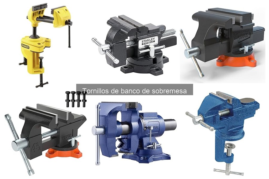 Cómo instalar un tornillo de banco de sobremesa fácilmente