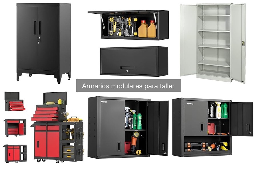 Cómo Mantener Armarios Modulares para Taller en Perfecto Estado