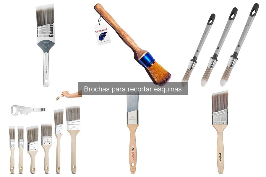 Cómo mantener brochas para recortar esquinas adecuadamente