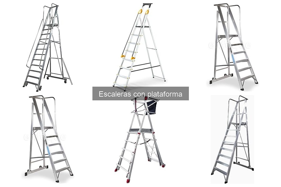 Cómo mantener correctamente tu escalera con plataforma