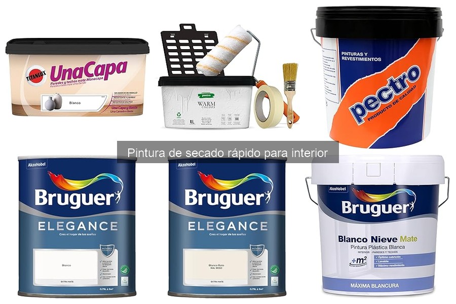 Cómo mantener superficies pintadas con pintura de secado rápido