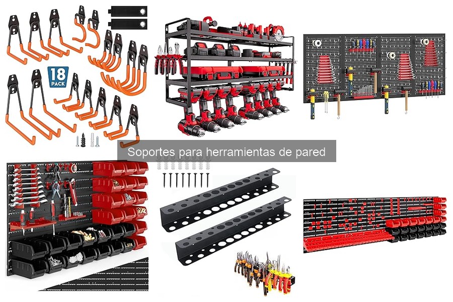 Cómo mantener y limpiar soportes para herramientas de pared