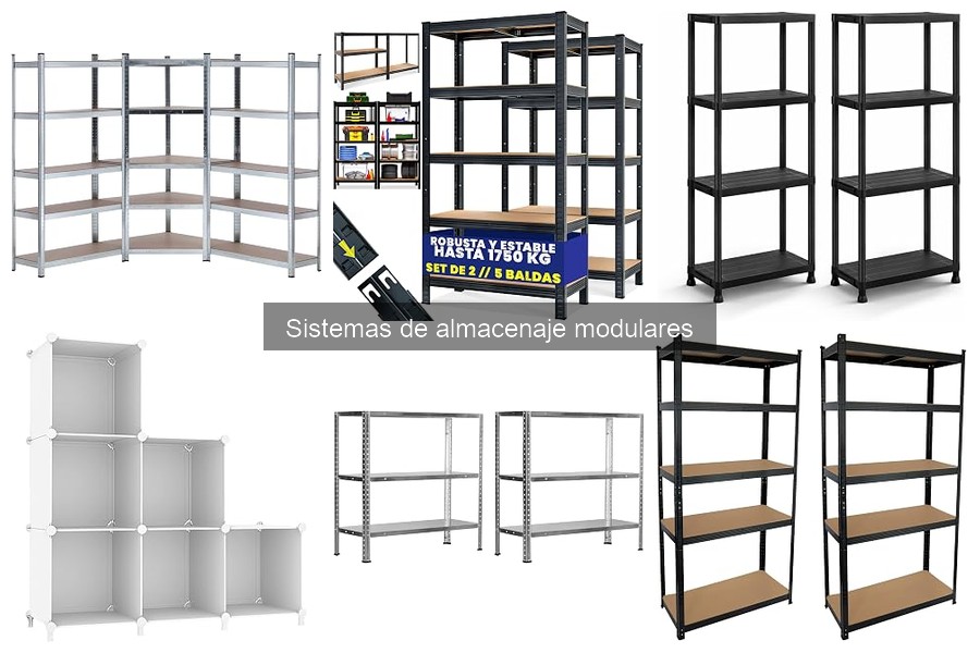 Cómo montar un sistema de almacenaje modular fácilmente