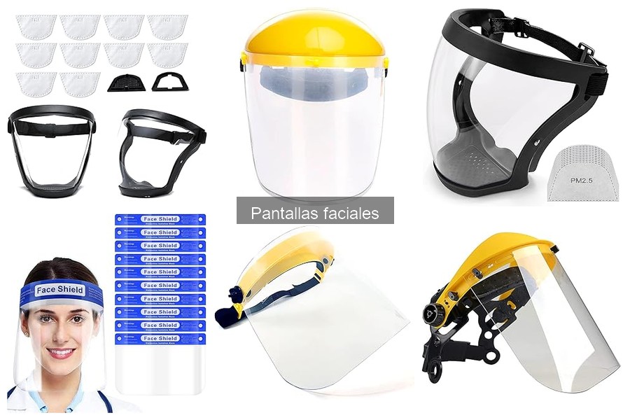Cómo usar correctamente una pantalla facial para seguridad