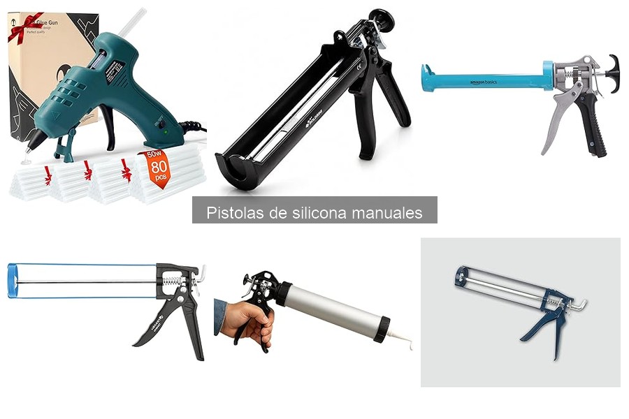 Cómo usar correctamente una pistola de silicona manual