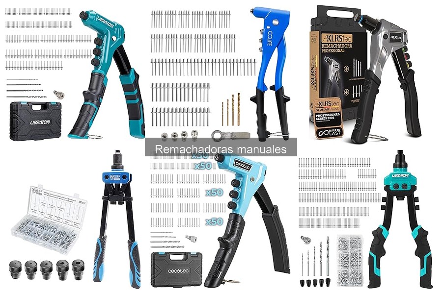 Cómo usar correctamente una remachadora manual