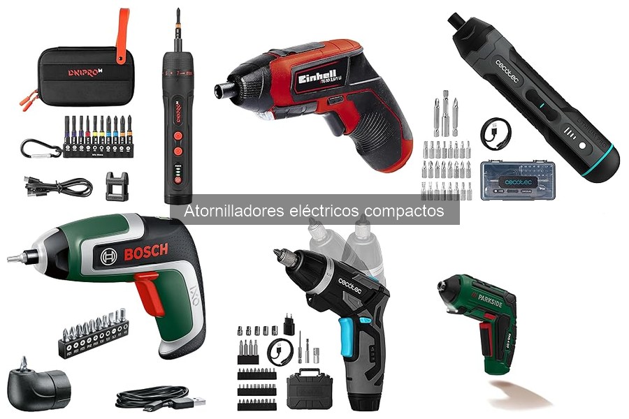 Cómo usar un atornillador eléctrico compacto correctamente