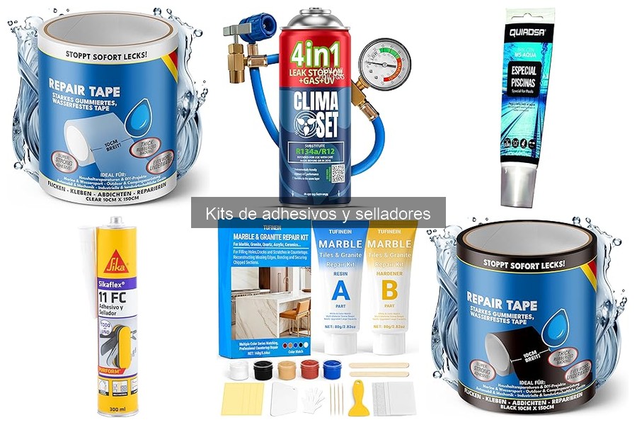 Cómo usar un kit de adhesivos y selladores correctamente
