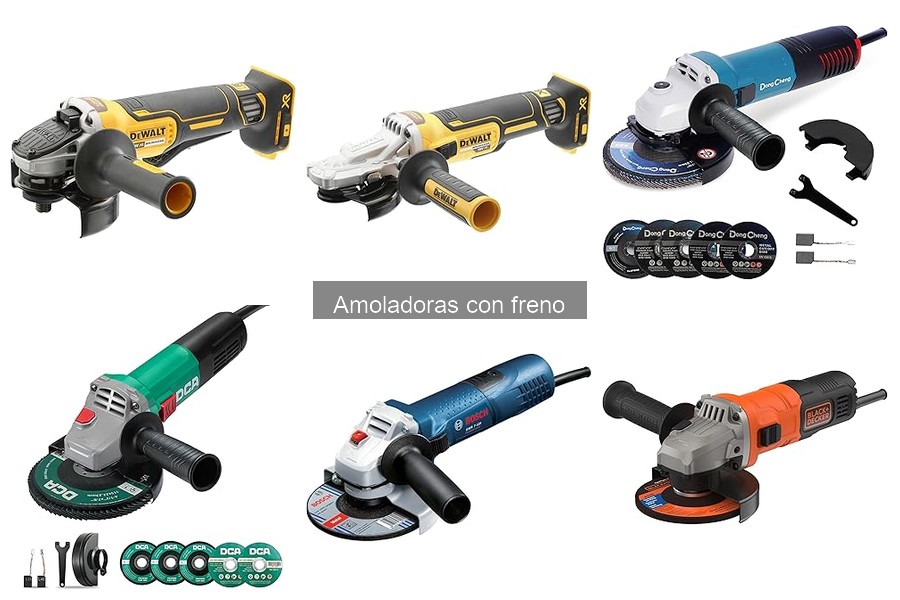 Cómo usar una amoladora con freno de forma segura
