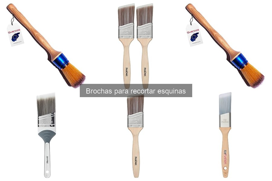 Cómo usar una brocha de recorte en esquinas: paso a paso
