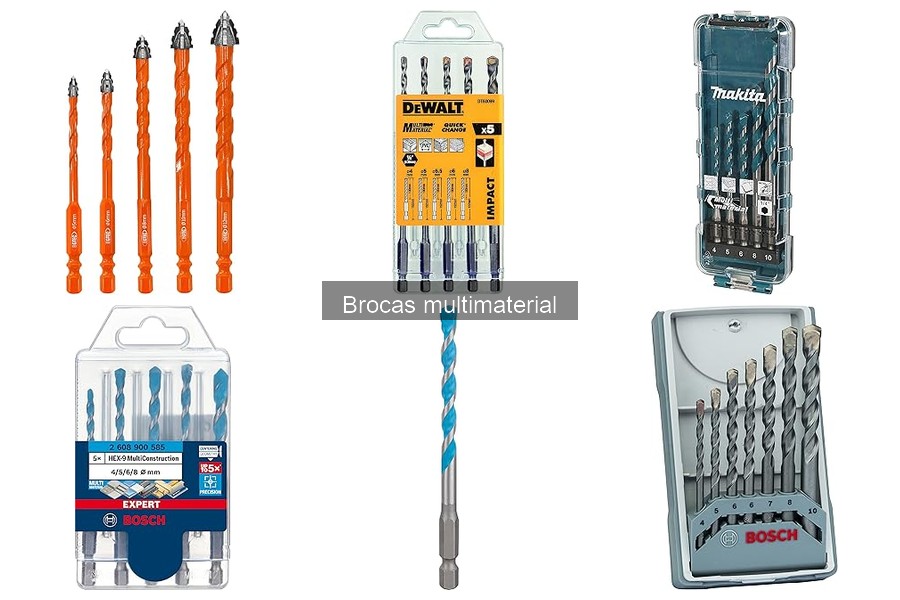 Cómo utilizar brocas multimaterial: guía práctica