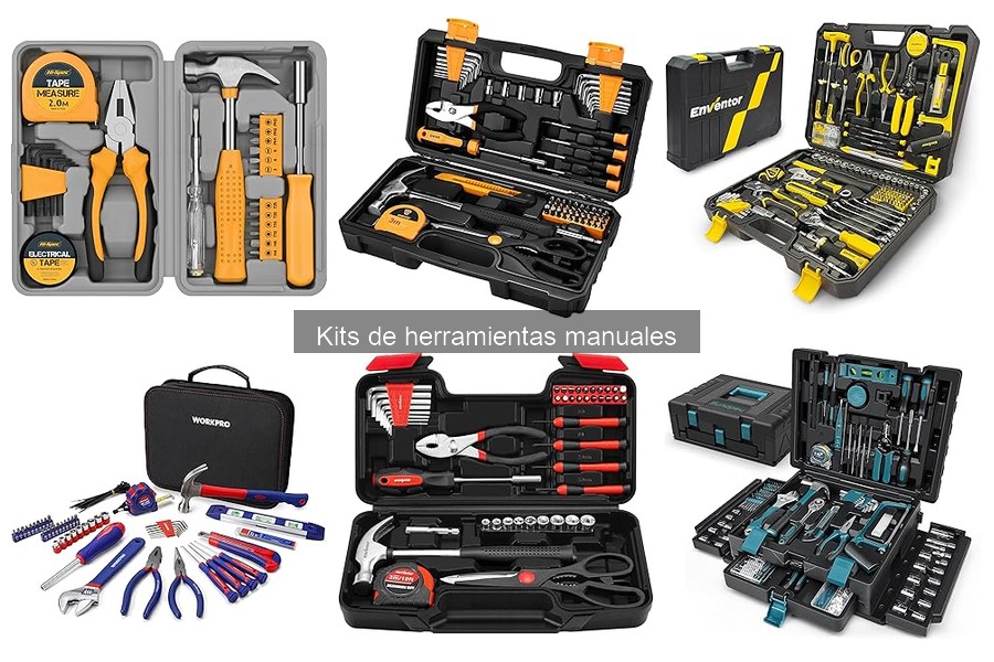 Cómo utilizar un kit de herramientas manuales de forma eficaz
