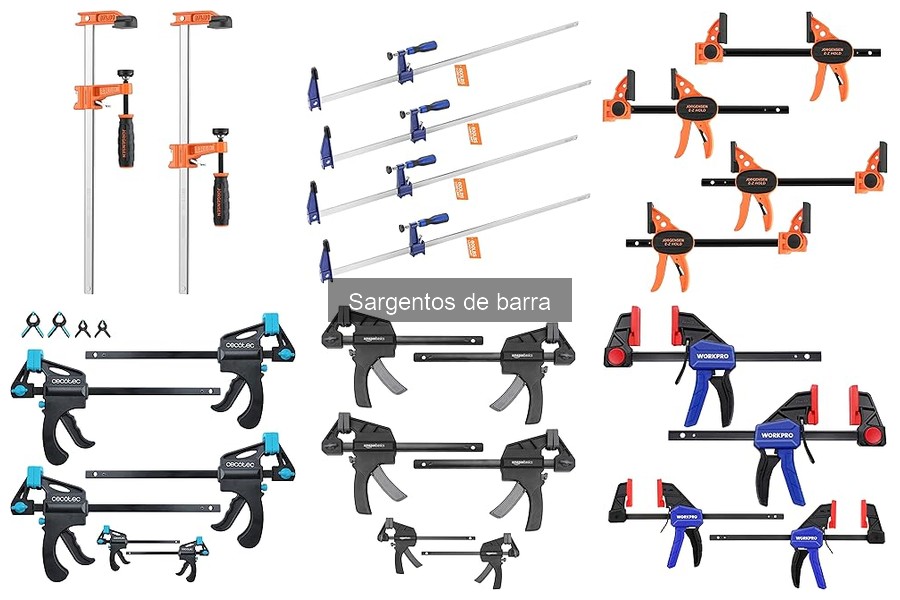 Cómo utilizar un sargento de barra correctamente