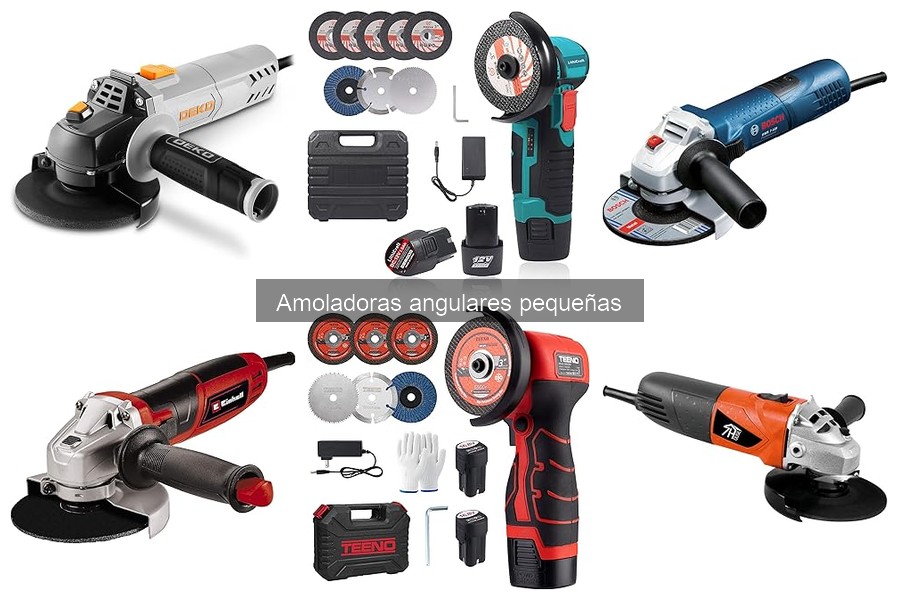 Comparativa: Amoladoras Angulares Pequeñas vs Grandes
