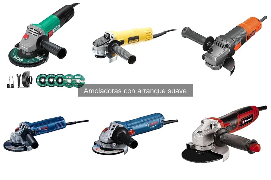 Comparativa: Amoladoras con Arranque Suave vs. Convencionales