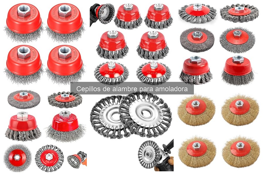 Comparativa cepillos de alambre metálicos vs. nylon