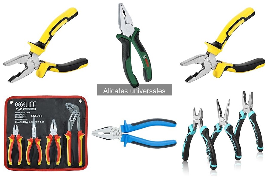 Comparativa de Alicates Universales: WORKPRO, Mannesmann y SHALL