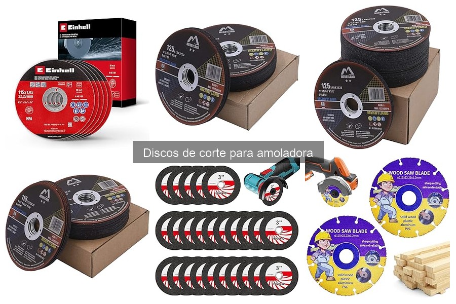 Comparativa de Discos de Corte para Amoladora: Mejores Marcas
