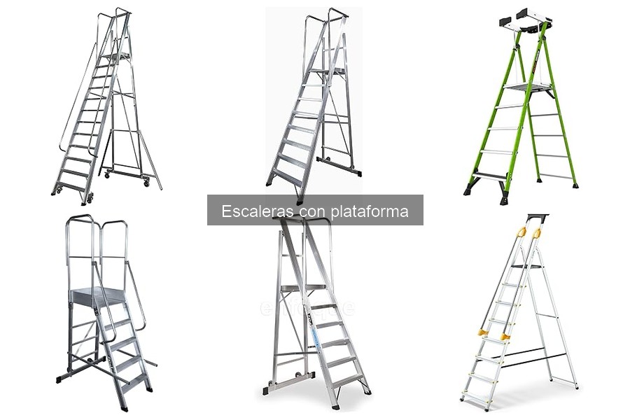 Comparativa de escaleras con plataforma: interior vs exterior