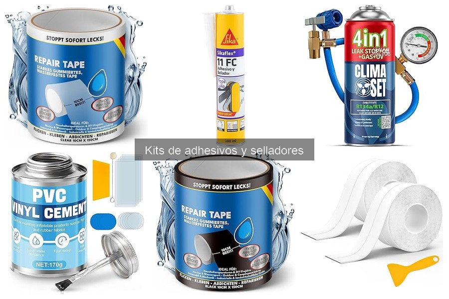 Comparativa de Kits de Adhesivos y Selladores para Bricolaje
