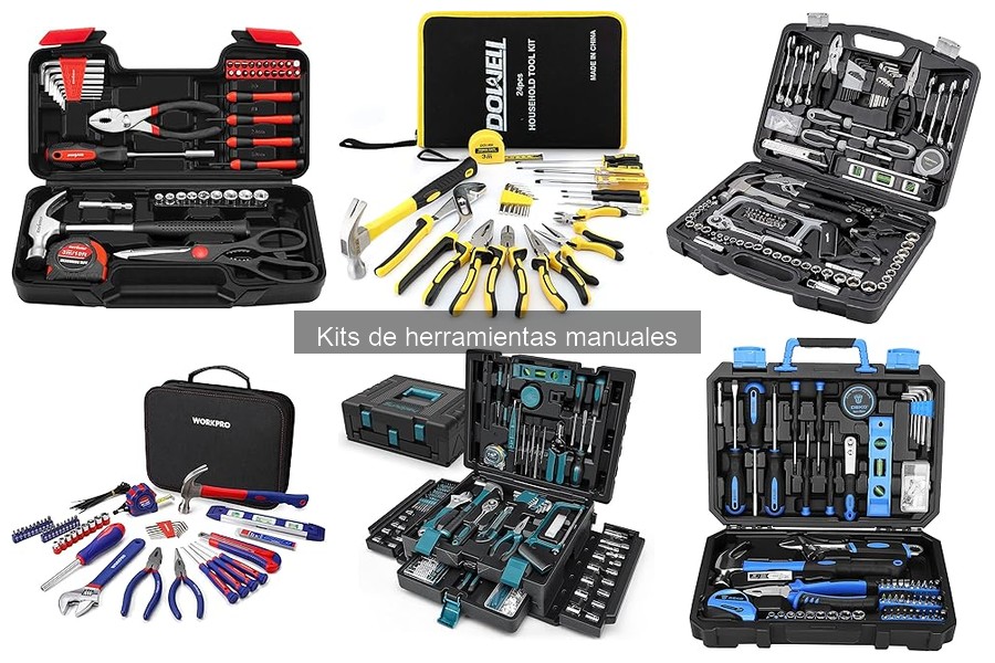 Comparativa de Kits de Herramientas Manuales: DOWELL vs WORKPRO vs Hi-Spec