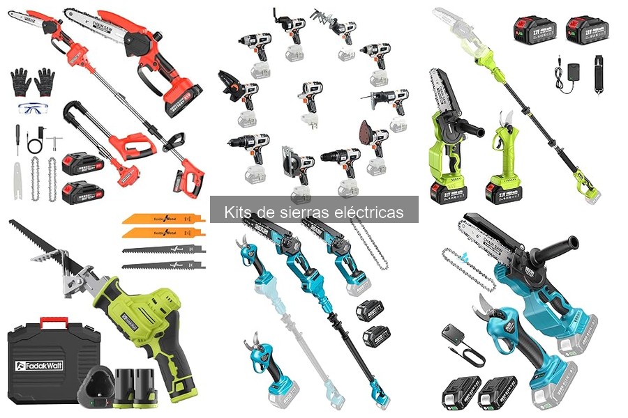 Comparativa de Kits de Sierras Eléctricas: Mejores Opciones