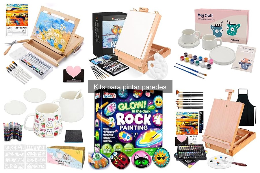 Comparativa de kits para pintar paredes: calidad y precios