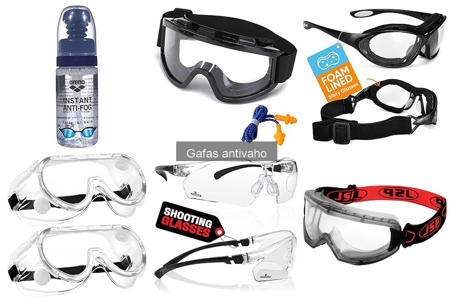 Comparativa de las Mejores Gafas Antivaho del Mercado