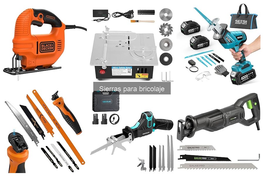 Comparativa de las Mejores Marcas de Sierras para Bricolaje