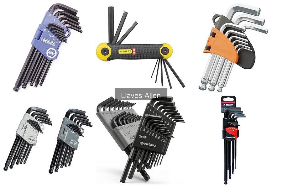 Comparativa de Llaves Allen: Hinrichs vs Bellota vs Amazon Basics