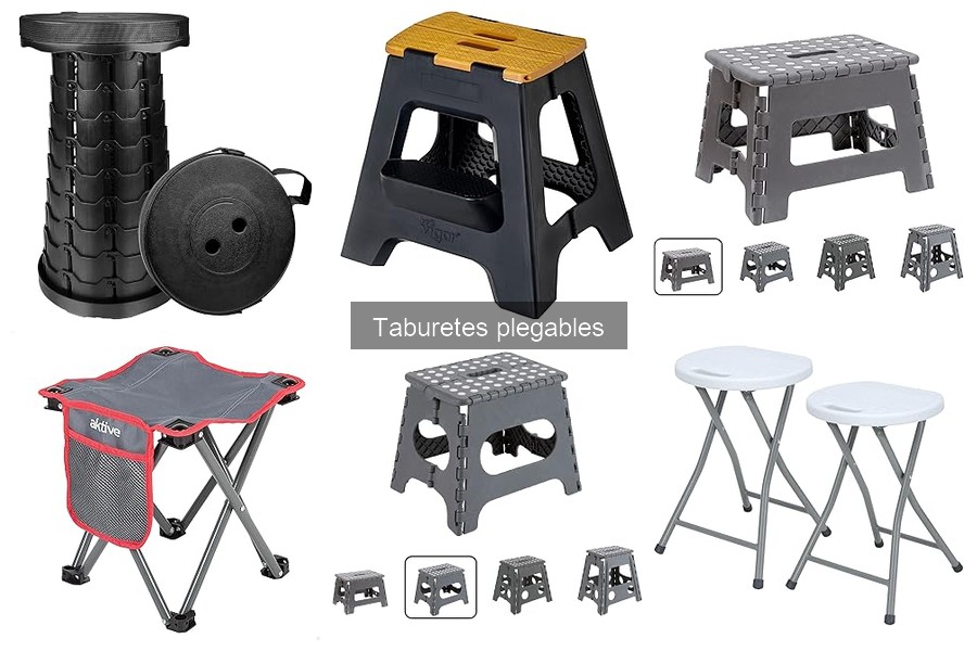 ** Comparativa de los Mejores Taburetes Plegables del Mercado