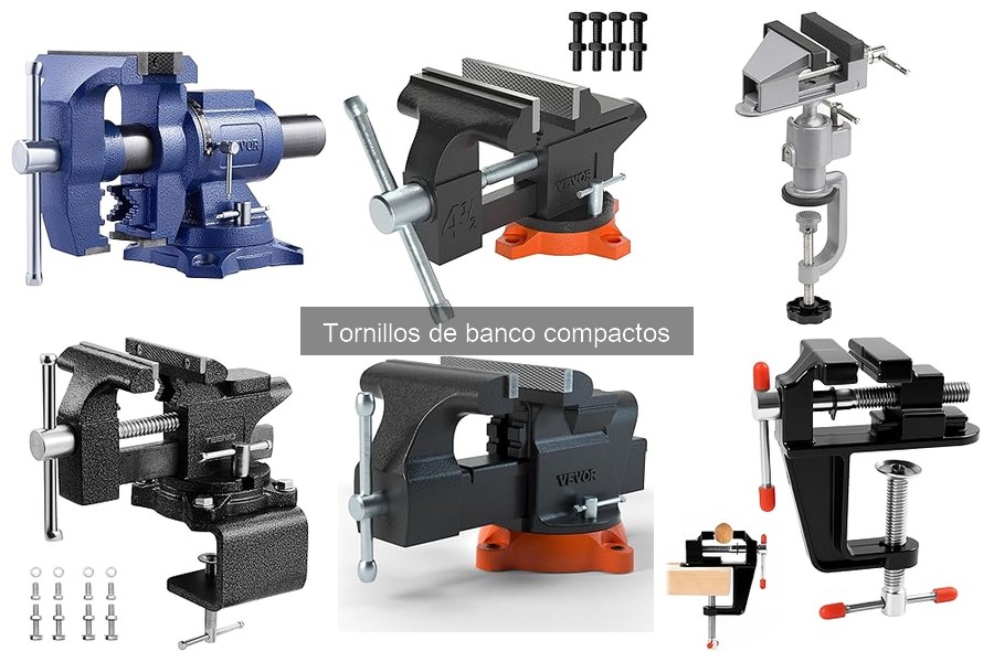 Comparativa de los Mejores Tornillos de Banco Compactos