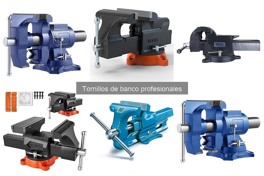 Comparativa de los Mejores Tornillos de Banco Profesionales