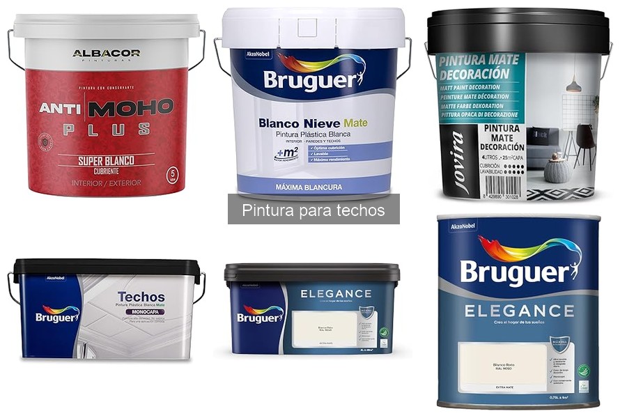 Comparativa de marcas de pintura para techos: calidad y durabilidad