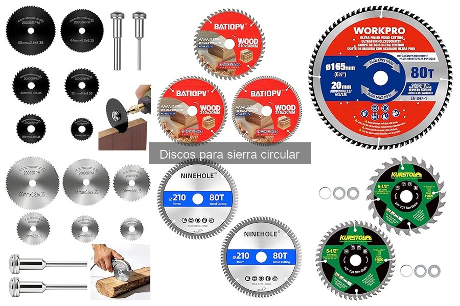 Comparativa de Mejores Marcas de Discos para Sierra Circular