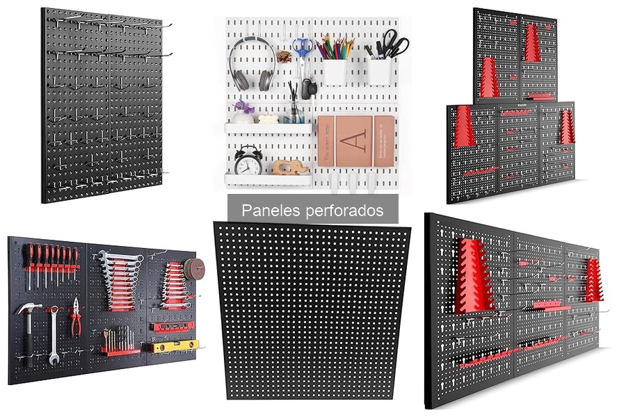 Comparativa de Paneles Perforados: Madera vs. Metal