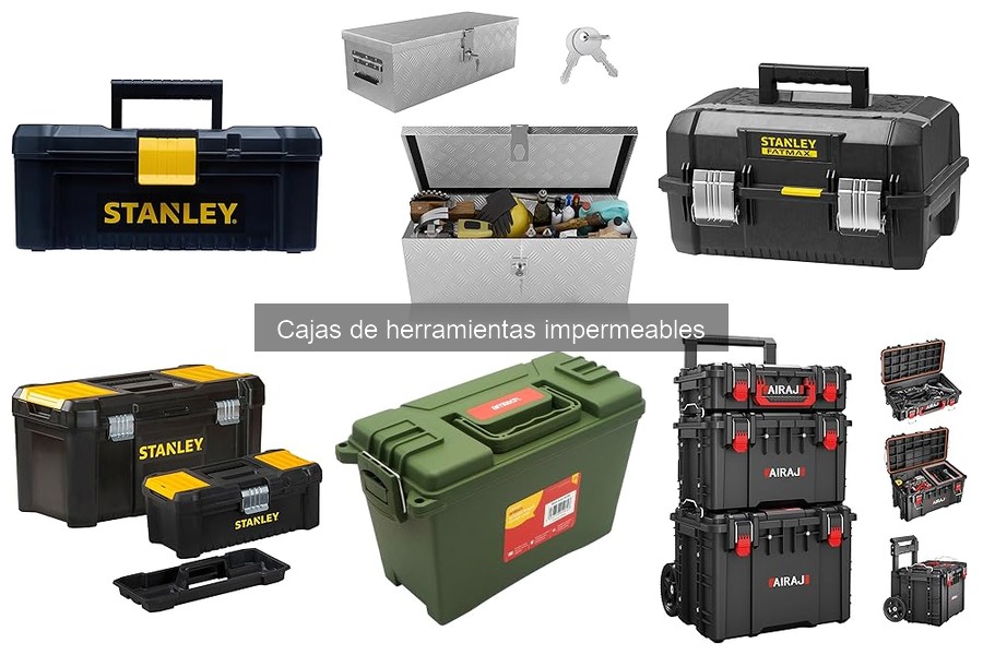Comparativa de precios de cajas de herramientas impermeables