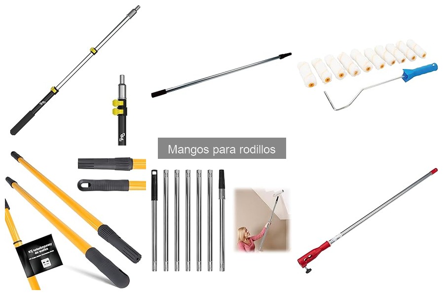 Comparativa de precios de mangos para rodillos en tiendas