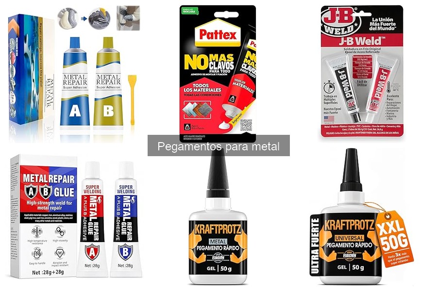 Comparativa de precios de pegamentos para metal en Amazon