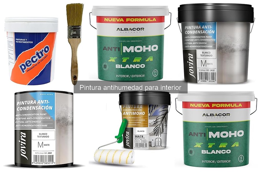 Comparativa de precios de pintura antihumedad en tiendas