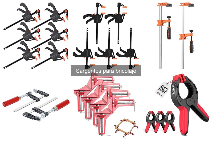 Comparativa de Sargentos para Bricolaje: Mejores Marcas y Precios