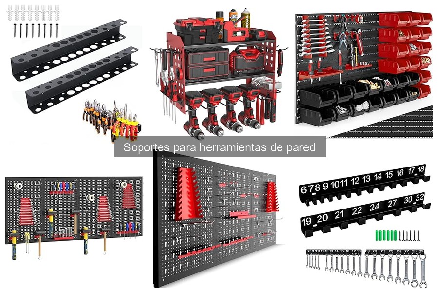 Comparativa de soportes para herramientas de pared 2023