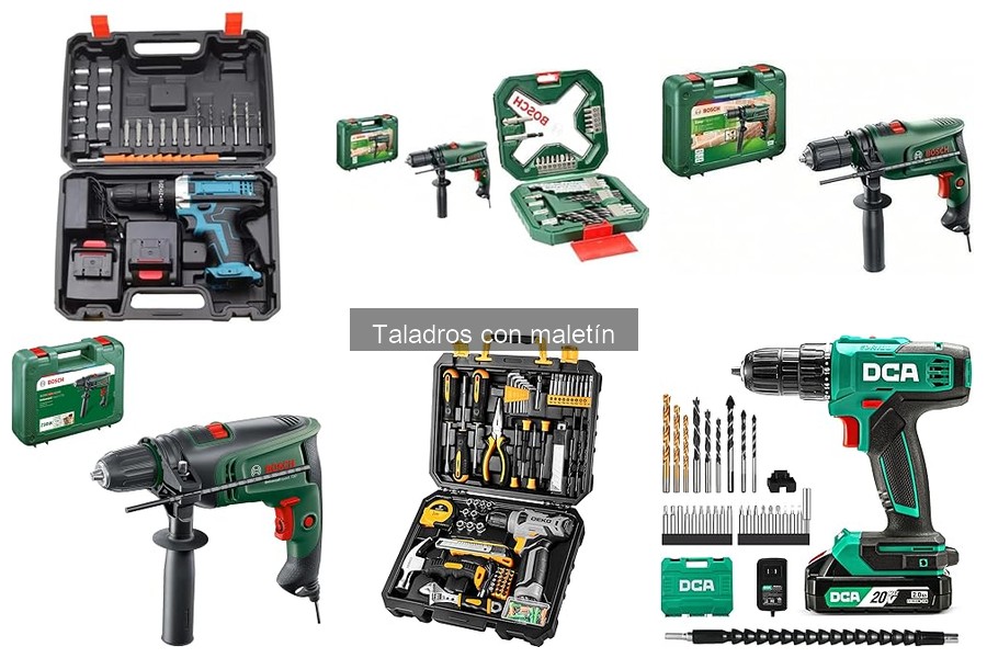 Comparativa de taladros con maletín: Bosch vs DEKO