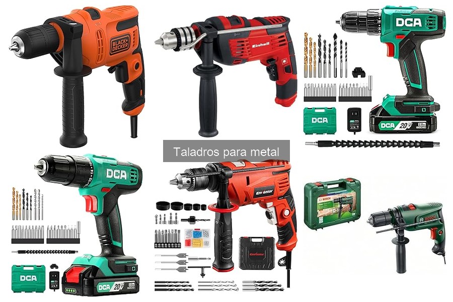 Comparativa de Taladros para Metal: GALAX PRO vs Cecotec vs Einhell